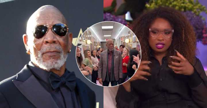 Fans Think Morgan Freeman Looks ‘Frozen In Time’ After Recent Appearance On Jennifer Hudson’s Show