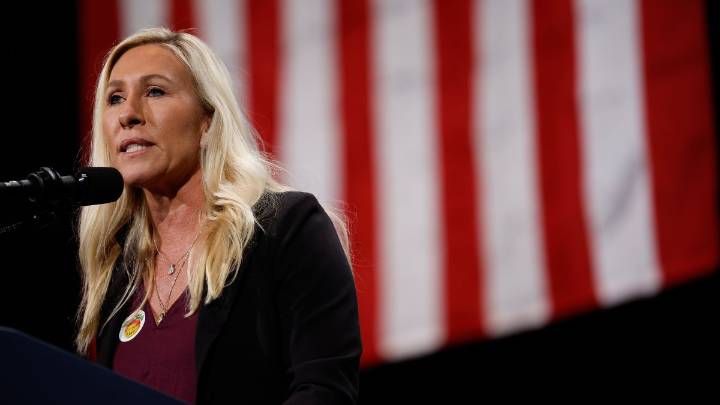 Trump says he would ‘love’ to see Greene return to politics despite clash