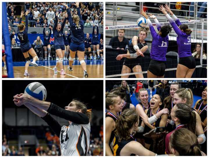 Must-see photos from the 2025 MHSAA volleyball state championships