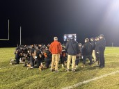 Lee football soundly defeats Narragansett in Div. VIII state tournament