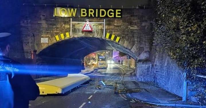 Update after bus roof torn off in low bridge smash