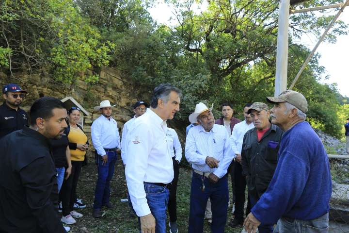 Evalúa gobernador de Tamaulipas reactivación de la “Mina San José” en San Nicolás