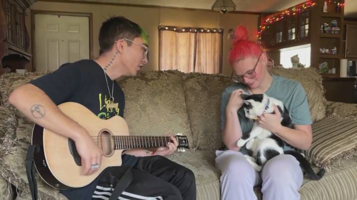 Local musician's healing journey becomes a voice for mental health awareness