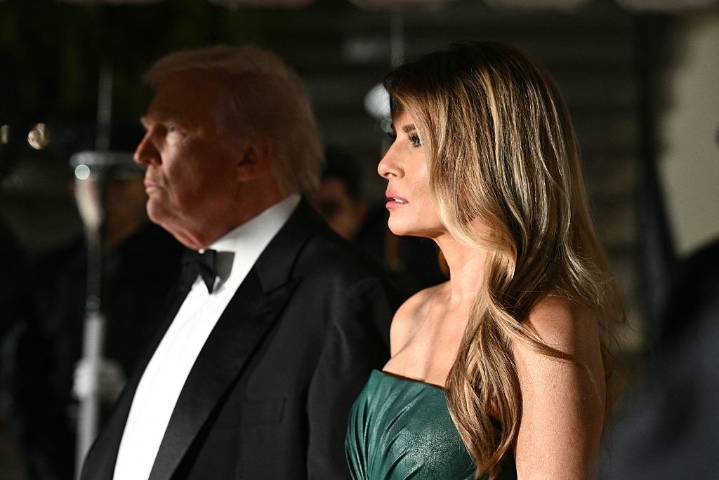‘WTF’: Melania and Trump’s Strange Step Routine Sets Off a Storm of Theories After Viewers Notice the Bizarre Moment He Made Her Circle the Car