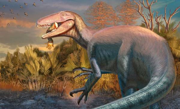 Descubren un dinosaurio en Argentina con restos de su última comida