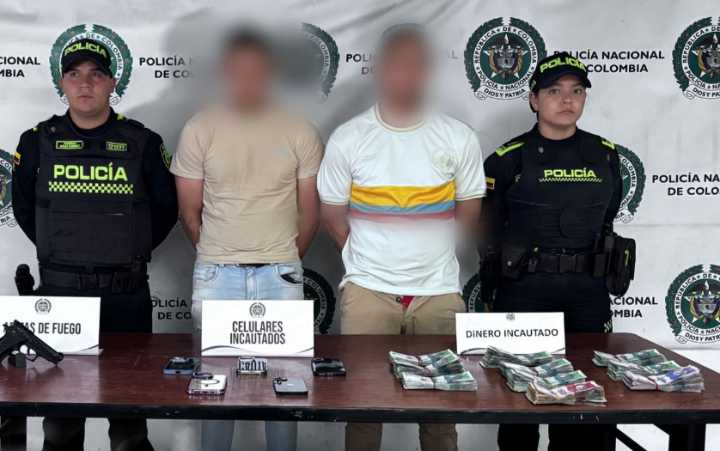 uniformados adelantaban labores de patrullaje por la carrera 36 con calle 63, f