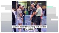 Pedro Vives y la desconocida labor de ser 'sparring' en el tenis: "Nadal y Alcaraz son muy buenos"