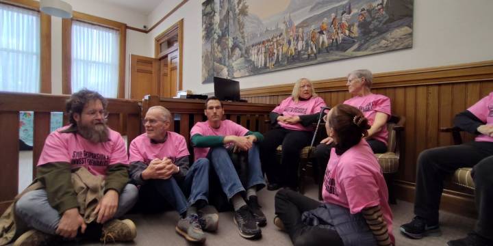 9 activists arrested following climate change protest at CT Capitol