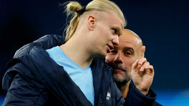 Haaland contradice a Guardiola cuando le pone a la altura de Messi o Cristiano Ronaldo: "Nadie puede acercarse a esos dos"