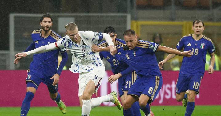 No hubo milagro para la Azzurra: la Noruega de Haaland golea a Italia y clasifica al Mundial después de 28 años
