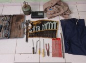 LAS BREÑAS: .Recuperaron Herramientas Que Sustrajeron De Un Camión