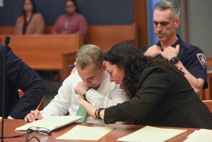 Jurors watch moment Staten Island stabbing victim collapses in pool of blood as video is played at trial