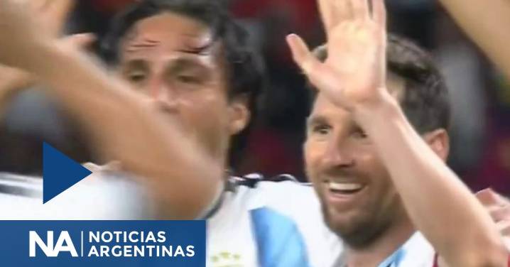 Así fue el gol de Messi para liquidar el partido entre Argentina y Angola