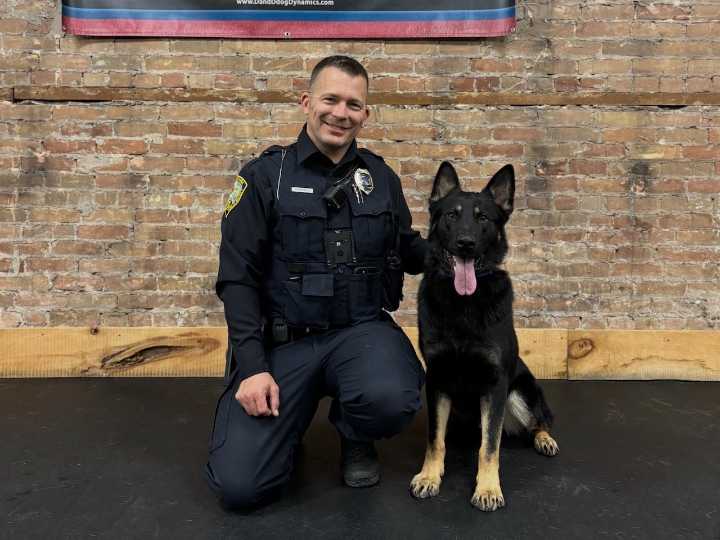 U.P. police force adds drug sniffing K9 Storm to ranks