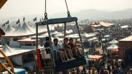 Eight people rescued after swing ride malfunctions at Bali Jatra Fair in Cuttack