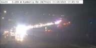 Traffic Alert: I-280 west lane blocked due to crash