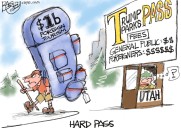 Bagley Cartoon: Hard Pass