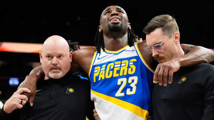 Aaron Nesmith injury update: Pacers wing out vs. Raptors due to knee