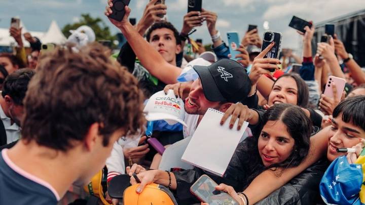 Franco Colapinto mete presión para que llegue la F1 a Argentina