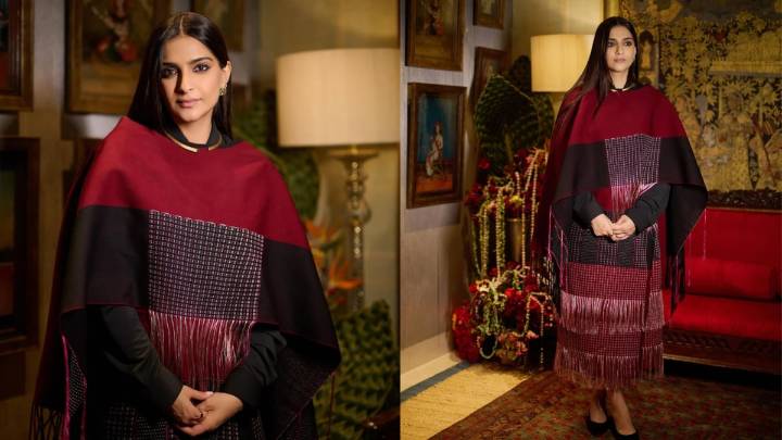 Sonam Kapoor Spotlights Manipuri Weaving With Stunning EAST By Easternlight Zimik Ensemble