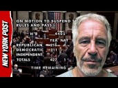 House Votes 427-1 to Pass Epstein Discharge Petition, Sends to Senate