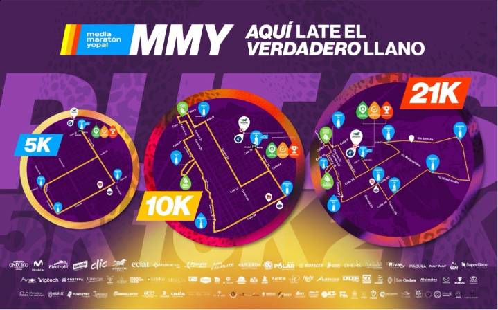 Movistar respalda la Media Maratón de Yopal