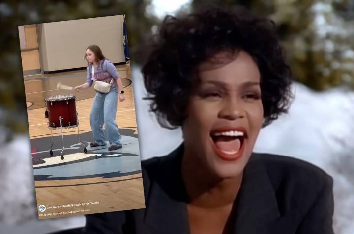 Watch a KY Middler Schooler Nail the Whitney Drum Challenge That Professional Drummers Fail