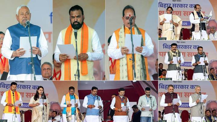 Nitish gives up key portfolios to BJP; Deputy CM to hold Home department