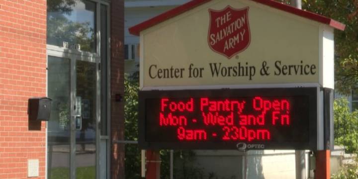 Salvation Army gets $19K to replace van, feed the needy