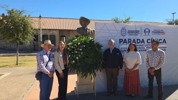 Gobierno de Parral conmemora a Jesús García Corona