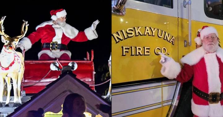 How Niskayuna Fire District 2 helped save Santa's Schenectady County Holiday Parade