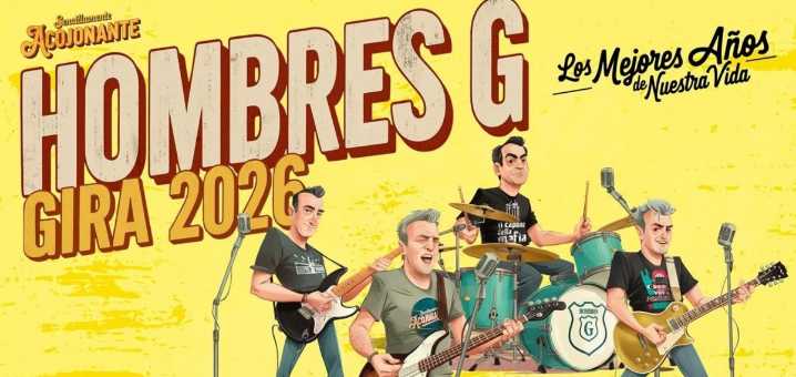 Murcia Plaza Cultura | Hombres G actuará en Murcia el 9 de octubre de 2026: "Queremos que esta gira sea una fiesta"