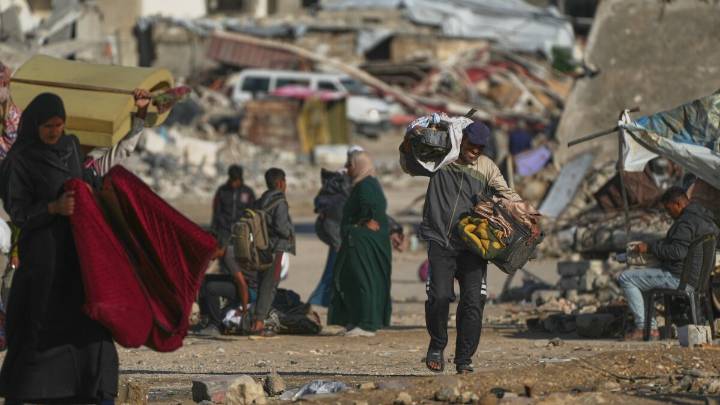 The U.N. Security Council approves a U.S. plan for a Gaza stabilization force