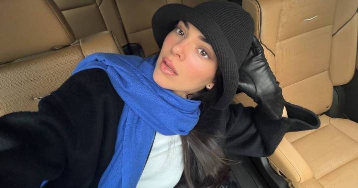 Kendall Jenner Is Swoon-Worthy in Only Sheer Tights & Jacket Pics