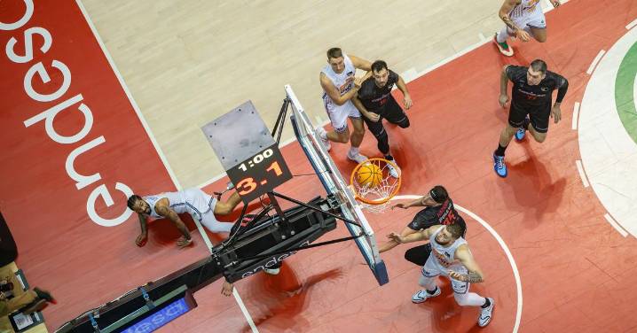 Las imágenes del Bàsquet Girona