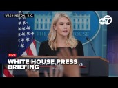 🔴LIVE: White House press briefing with Karoline Leavitt