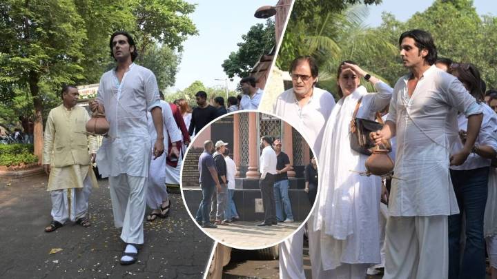 Emotional Zayed, Sussanne, Sanjay Khan Perform Zarine Khan's Last Rites Entertainment News