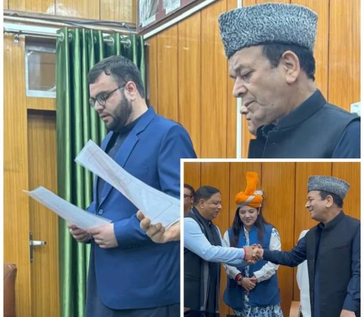 PDP’s Muntazir Mehdi, BJP’s Devyani Rana take oath as newly elected J&K Legislators