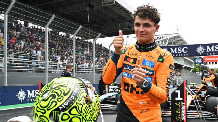 Lando Norris se impuso en la carrera sprint del Gran Premio de Brasil