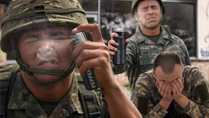 Federal Judge Orders National Guard To Shoot Pepper Spray In Own Eyes