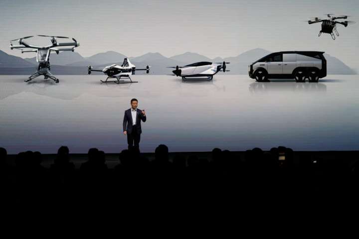 Takeoff of China’s flying taxis hits turbulence