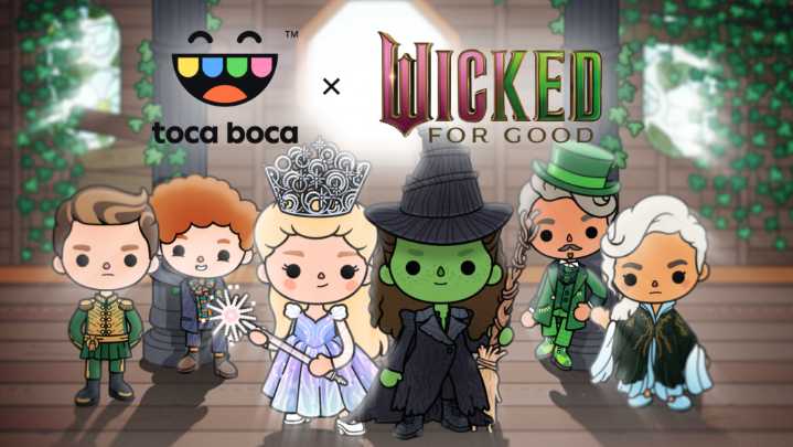 'Wicked For Good'-'Toca Boca World' Video Game Collaboration