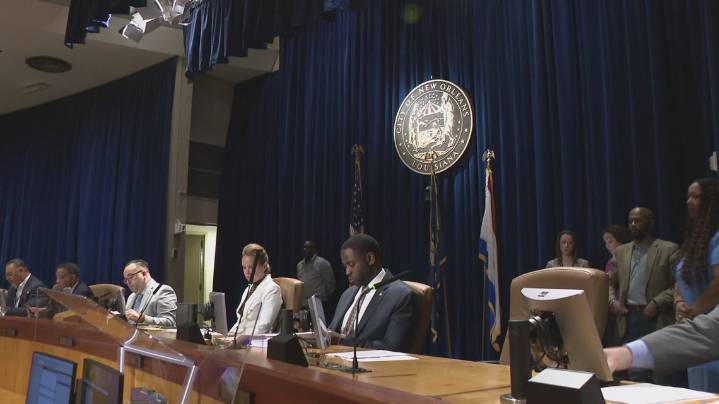 New Orleans city payroll is safe this week, but officials request rainy