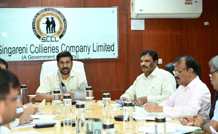 Singareni CMD Calls for Boost in Coal Production and Safety Measures