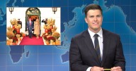 SNL’s Colin Jost Gets Loud Groans for Trump Pedophile Joke
