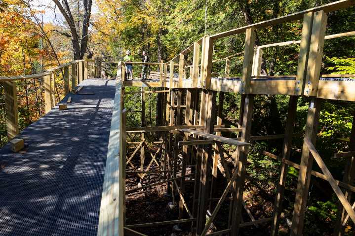 This breathtaking new boardwalk lets you experience Michigan’s Tahquamenon Falls like never before