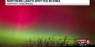 Northern lights spotted in Iowa, Nebraska