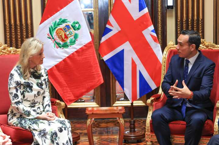 Sophie, duquesa de Edimburgo, realiza visita oficial al Perú y sostiene encuentro con el presidente Jerí