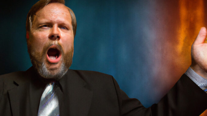 Fiery Pastor Finds Three Extra Syllables in the Name Jesus