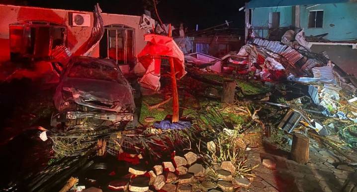 Brasil: Tornado deja cinco muertos y más de 430 heridos en sur del país | Río Bonito do Iguaçu | Paraná